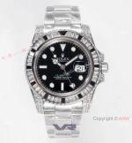 Swiss 1:1 Copy Rolex GMT-Master 2 Black Sapphire Watch VR Factory MAX Version Swiss 3186 Movement